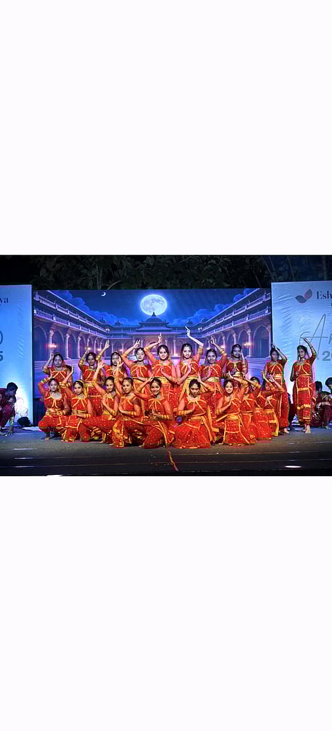 Eshwar Vidyalaya conducts karate and cultural programme