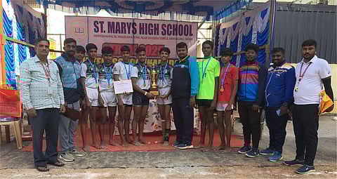 DBM & RJS High School wins inter-school kabaddi match