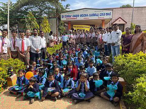NPS International School students undertake community outreach