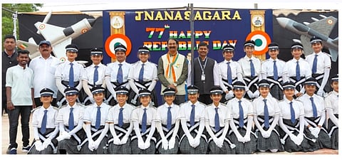 Jnanasagara International Public School celebrates Republic Day