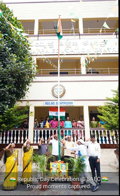 Sree Ayyappa Education Centre celebrates Republic Day