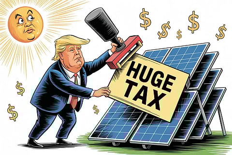 US puts big tax on Indian solar panels