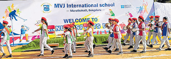 MVJ International School Celebrates Annual Sports Day Spectrum