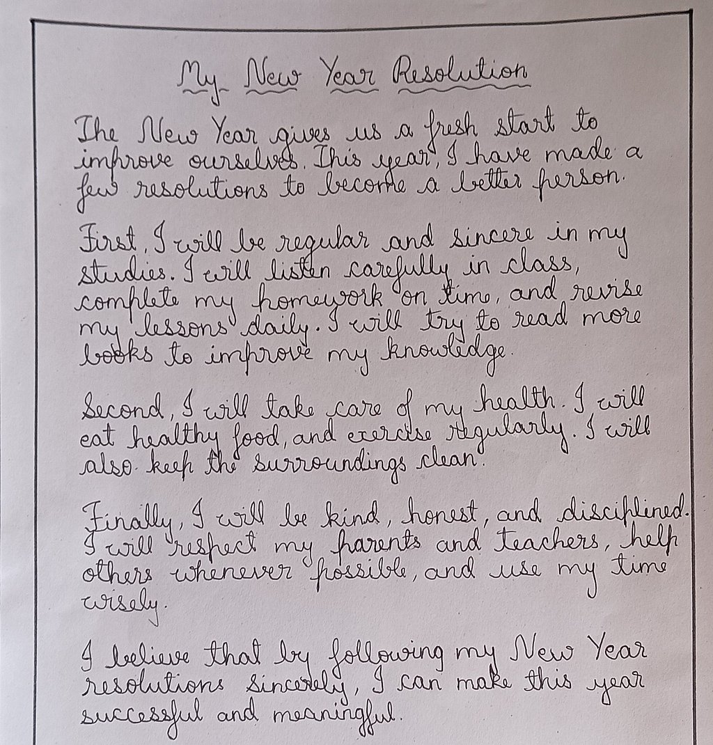 ‘I will use my time wisely’