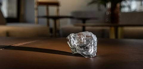 1,094-Carat Seriti Diamond Arrives in Antwerp for Cutting