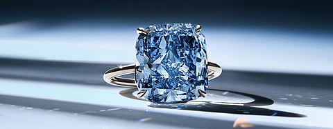 The Mediterranean Blue Diamond Sells for $21.5 Million at Sotheby’s Geneva Auction
