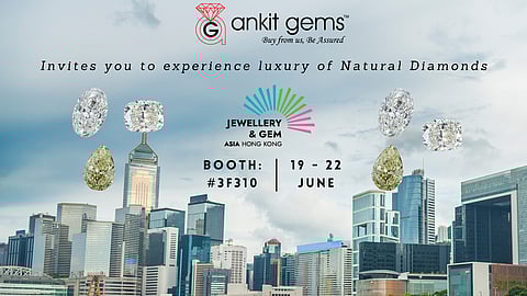 From Rough to Radiance: Ankit Gems to Exhibit at Jewellery & Gem Asia (JGA) 2025