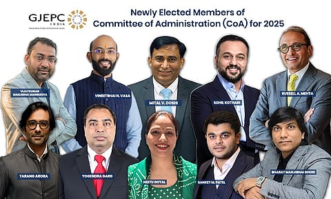 GJEPC Elects New Committee of Administration Members for 2025