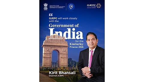India to Chair Kimberley Process in 2026, Says GJEPC