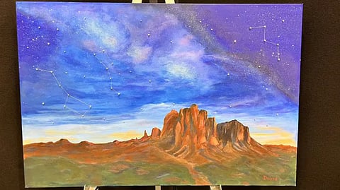 Diamond-Studded Painting Highlights RJO Foundation Fundraising Auction