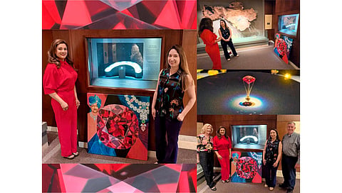 Reena Ahluwalia’s Winston Red Diamond Painting Added to Smithsonian Collection