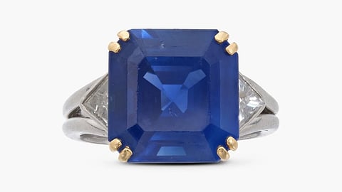 Sapphire Ring Exceeds Estimate at Sotheby’s Geneva Auction