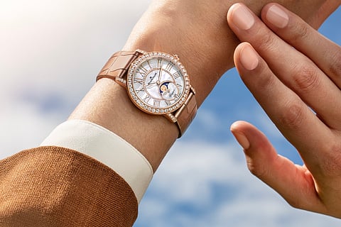 Blancpain Adds Nude Moka Variant to Ladybird Colors Collection