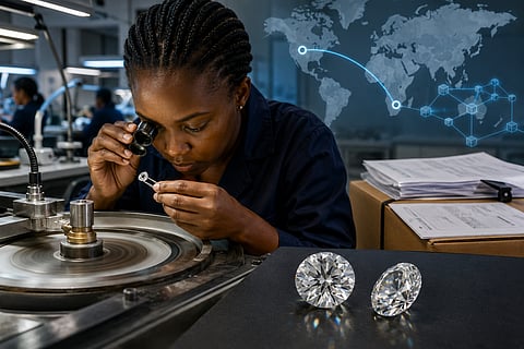 Botswana Firm and US Retailer Complete Direct Export of Polished Natural Diamonds