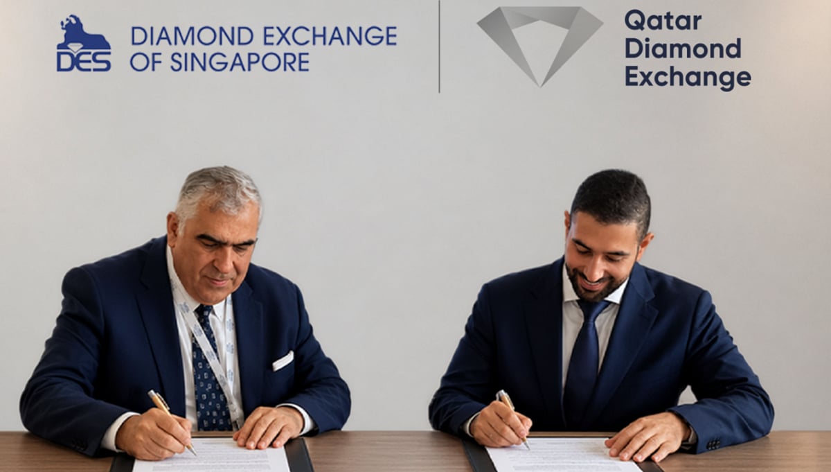 Qatar Diamond Exchange Signs MoUs with Singapore, Shanghai and Tokyo Bourses