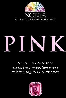 NCDIA to host The Pink Event: An Exclusive Symposium Celebrating Natural Pink Diamonds
