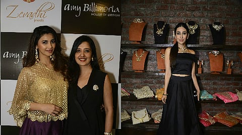 Amy Billimoria collaborates with Zevadhi Jewels for a festive collection