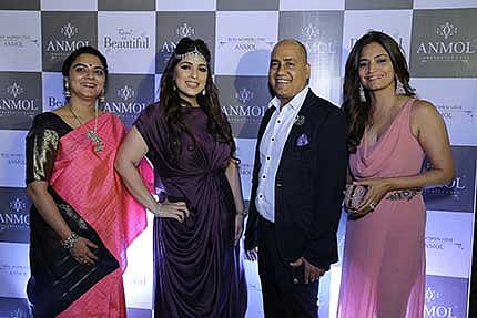 Mamta Patil, Rakhi Vaswani, Ishu Datwani and Purnima Pilinja at ANMOL's campaign launch event