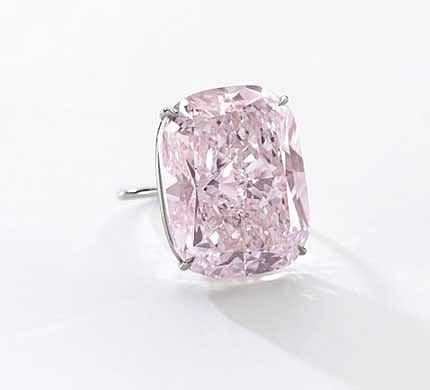 Sotheby’s To Present “The Raj Pink”: The World’s Largest Known Fancy Intense Pink Diamond 