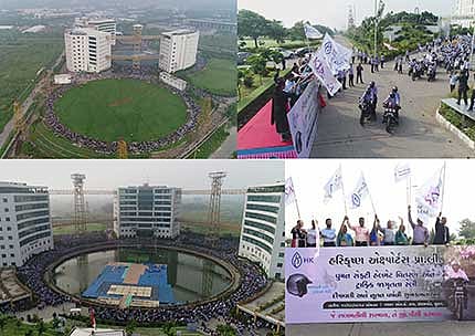 Hari Krishna Exports sets a huge Benchmark by conducting a 12,000 Participants Women Safety Rally!