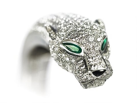 Panthère Diamond Bangle from Cartier Sold For DKK 1.2 Million at an Auction in Denmark