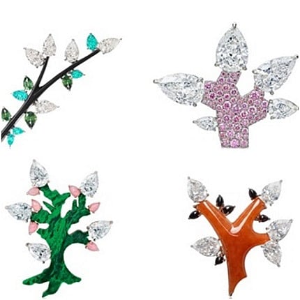 An Exhibition Dedicated To Sotheby’s Diamonds’ Iconic Design, the Tree Brooch