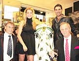 Life sized ‘Emerald Queen’ elephant sells for £150,000 at ‘Emerald for Elephants’ exhibition 
