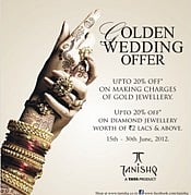 Tanishq launches its ‘Golden Wedding Offer’  