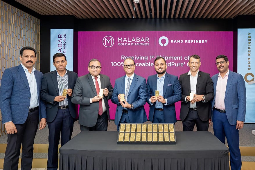 Malabar Gold & Diamonds secures 100 traceable 'Randpure' gold from