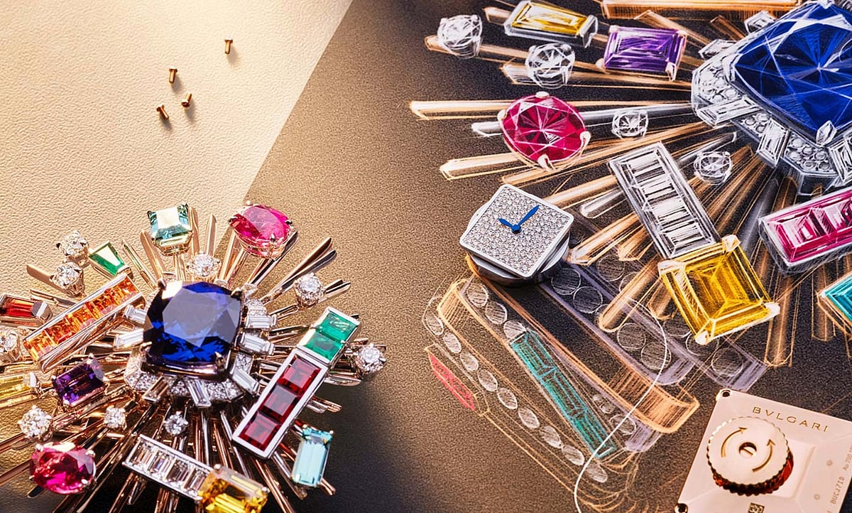 Bvlgari Unveils Dazzling High-Jewelry Watches in New Polychroma
