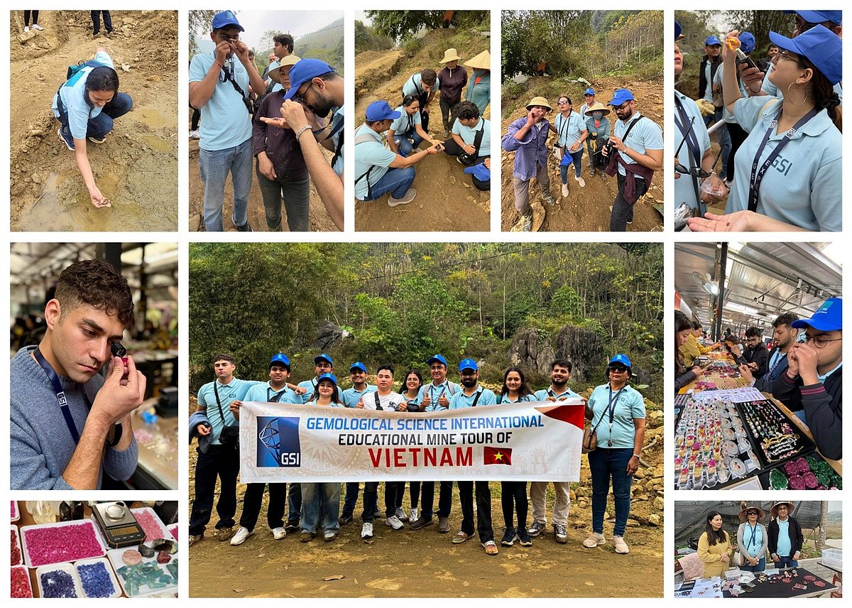 GSI Conducts Vietnam Ruby Mine Field Visit for CSP Batch