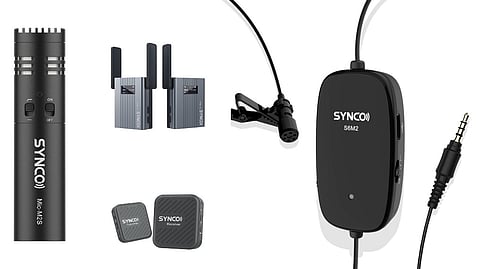 Studiobackdrops Launches SYNCO Microphones 