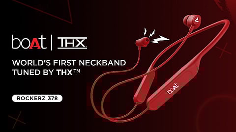 boAt Unveils ‘Rockerz 378’ Neckband with 3D Spatial Bionic Sound 