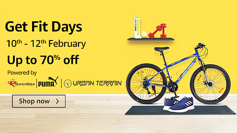Amazon Announced up to 70% Discounts for Fitness Enthusiasts
