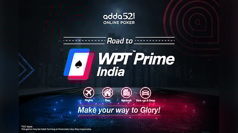 Adda52 Launches 4th Edition of World Poker Tour Prime India