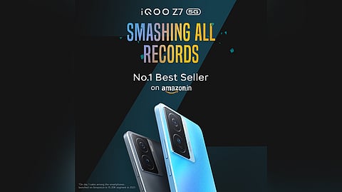 iQOO Z7 Becomes Highest Selling Smartphone in Its Segment on Amazon