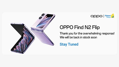 OPPO’s Latest Find N2 Flip Sold Out in First Week of its Sale 