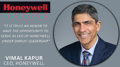 Honeywell Names Vimal Kapur as CEO