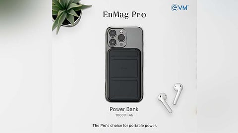 EVM Introduces EnMag Pro 10,000mAh Magnetic Wireless Powerbank