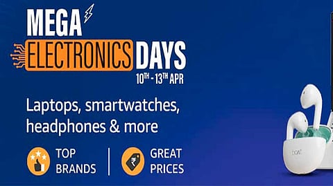Amazon Launches ‘Mega Electronics Days’ Sale, Starting Today 
