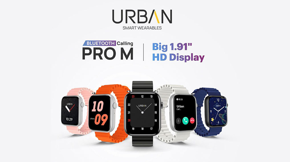 URBAN Brings its Latest Smartwatch ‘Pro M’ with Bluetooth Calling Feature