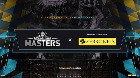 Skyesports Masters On boards Zebronics as Peripherals Partner for India's Biggest Esports League