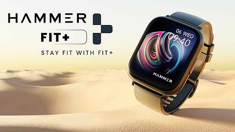 HAMMER India Unveils The Latest Hammer Fit+ Smartwatch