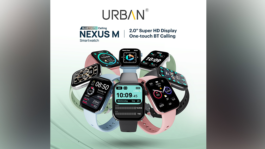 URBAN Introduces Nexus M Smart Watch at Rs. 1,599/-