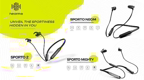 Hearmo Launches Sporto Series Neckbands, Starting at Rs.799/-