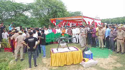 Marut Drones Partners with UP Government to Boost Green Cover Through Aerial Seeding 