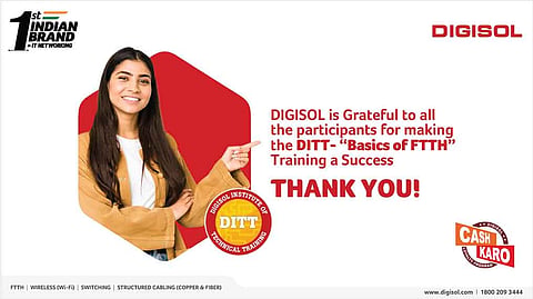 Digisol Successfully Conducted “Basics of FTTH” Training Program