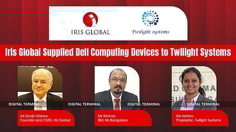 Iris Global Supplied Dell Computing Devices Worth Rs 5 Crore to Bangalore Partner