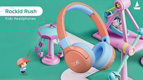 boAt Launches ‘Rockid Rush’ Bluetooth Headphone for Kids