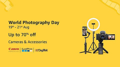 Amazon Launches Exciting Offers on Cameras for World Photography Day 